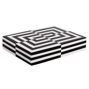 กล่องไม้ฝังกระดูกทำมือวัสดุตกแต่งล่าสุดของอินเดียหรูหราปรับแต่งโลโก้ได้ - Product Image 3