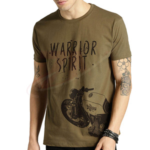 Camisetas estampadas 100% algodón para hombre con tela de peso medio de 180 GSM, fabricante de ropa, camisetas de primera calidad para hombre - Product Image 2