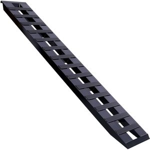 Rampa di Carico Universale Rinforzata 213x35 cm per Moto, Trattori, ATV/UT, Capacità 4000 kg, con Ganci di Fissaggio, 1 Paio - Product Image 6