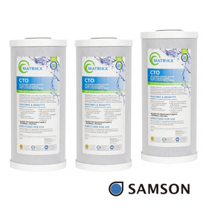Filtro de Agua de Repuesto con Cloramina, Compatible con la Prop. 65 de California, para Purificadores de Agua CTO, Filtro de Agua de Primera Calidad, Novedad 2026 - Product Image 1