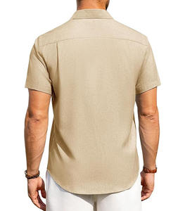 T-shirts personnalisables en polyester tricoté à col rond, imprimés, de haute qualité, pour hommes, décontractés, été, manches courtes, vente en gros 2025 - Product Image 2