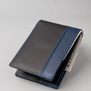 Carteras de Cuero Genuino de Alta Calidad al por Mayor, Tarjetero Multifuncional, Cartera de Cuero Genuino Hecha a Mano para Hombre - Product Image 5