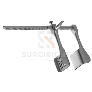 Écarteur de côtes droit en acier inoxydable Tuffier pour chirurgie thoracique par Blush Surgical - Product Image 4