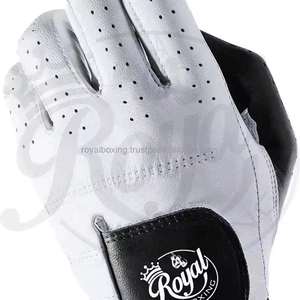Gants de golf verts en cuir respirant et résistant pour activités de plein air, style personnalisé, doigts entiers - Product Image 4