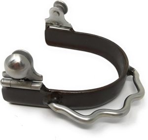 Espuelas para Caballos, Espuelas de Equitación Western, Espuelas de Vaquero de Acero Inoxidable, Espuelas Ecuestres Ajustables - Product Image 1