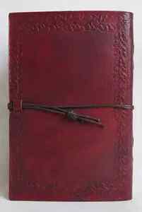 Handmade Elephant Embossed Leather Journal, Vintage Travel <b>Diary</b>, Genuine Leather Notebook, Rustic Writing Journal Gift - Product Image 3