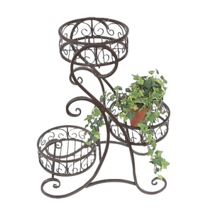 Soporte de Plantas de Lujo con Recubrimiento de Polvo de Hierro para Decoración del Hogar, de Alta Tendencia, para Exhibición de Plantas de Interior, Tamaño, Forma y Color Personalizables - Product Image 4