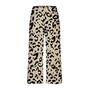 <b>Women's</b> High Waist Elastic Waist Breathable Eco-Friendly Ankle-Length Wide Leg Pants Floral Pattern Loose Fit Elegant Spring - Product Image 2