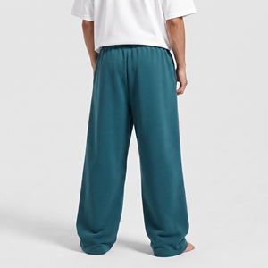 Men Oversized Baggy Jogger Pants Cotton Fleece Fabric Sweatpants Loose Fit Streetwear <b>Drawstring</b> <b>Trousers</b> Custom Logo - Product Image 3