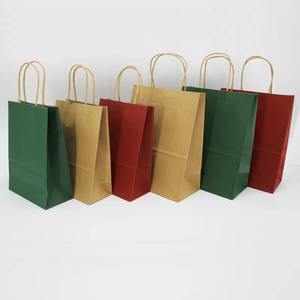 Luxury Eco-Friendly Kraft Paper Gift <b>Bags</b> with Lamination Custom Logo Classic Style Reusable Durable Candle <b>Craft</b> Use - Product Image 2