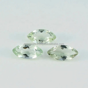 Piedra Preciosa Suelta de Amatista Verde Natural de 4x8mm, Corte Marquesa Facetado, Cristal Curativo Surtido, Productos en Tendencia 2026 - Product Image 2