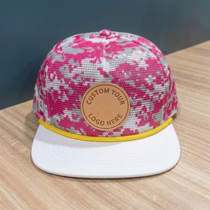 Casquette de golf personnalisée en maille intégrale avec cordon, logo personnalisé, fermeture réglable, OEM ODM, marque privée, fabricant en gros, faible MOQ - Product Image 1