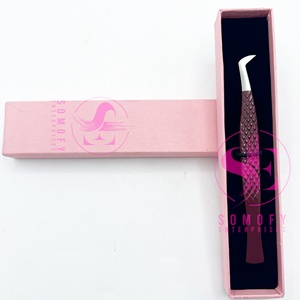 Professional Mini <b>Boot</b>-Shaped Stainless Steel Eyelash Tweezers Anti-Static Precision Durable Diamond Grip Smooth Tip Non-<b>Slip</b> - Product Image 6