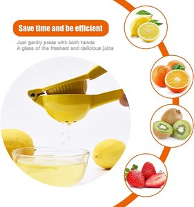 Best Selling Household Manual Lemon Squeezer Citrus <b>Orange</b> Juicer <b>Press</b> Extruder Made Zinc Alloy Metal Non-Stick Easy Clean - Product Image 6