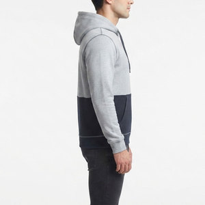 Sweat à capuche simple pour homme 100 % coton, confortable, à manches longues, idéal pour la marche quotidienne, les voyages et les sorties du week-end - Product Image 4