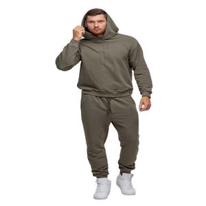 Survêtements pour hommes à capuche imprimés de qualité supérieure en gros, tissu en molleton 100% coton lourd 450 GSM, streetwear d'hiver, jogging - Product Image 1