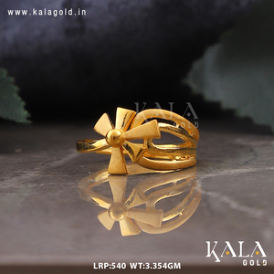 Minimalist <b>Plain</b> 18K Solid Gold Women's Classic Lightweight Engagement Gift <b>Ring</b> for Wedding Party Anniversary India - Product Image 3