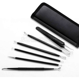 ชุดอุปกรณ์กำจัดสิวเสี้ยน SAAR GLOBAL SURGICAL ครบชุด สีดำ สำหรับทำความสะอาดรูขุมขน ดูแลผิวหน้าอย่างแม่นยำ ใช้ได้ทุกวัน เพื่อความงามที่ดูเป็นธรรมชาติ - Product Image 5