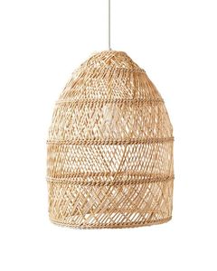 Abat-jour en rotin et bambou élégant, tissé à la main, design moderne, fabriqué au Vietnam par VIFARMEX - Product Image 1