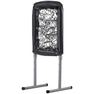 Rete da allenamento per softball/baseball a 9 fori, 21"x29", regolabile in altezza, resistente, per pratica di battuta/lanternaio - Product Image 1