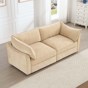 Sofá Loveseat de 2 Plazas con Cajones Extraíbles, Excelente Espacio para Salas de Estar Pequeñas - Product Image 4