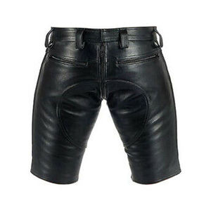 Pantalones Cortos Casuales de Cuero PU para Hombre, Marca EXPERT MAKER INDUSTRY, Elásticos, Ajustados, con Múltiples Bolsillos, Resistentes al Viento, de Secado Rápido, Transpirables, Tallas Grandes - Product Image 6