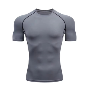 Rashguard pour homme à séchage rapide avec logo personnalisé, impression numérique, rashguard de natation pour homme, rashguard à manches longues, rashguard de compression - Product Image 5