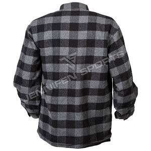 เสื้อเชิ้ตผ้าฝ้ายฟลานเนลสำหรับขี่มอเตอร์ไซค์ในเมือง รุ่นผู้ชายและผู้หญิง พร้อมแผ่นป้องกันไหล่ระดับ CE 2 บุด้วยอะรามิด ติดกระดุม สำหรับการป้องกัน - Product Image 3