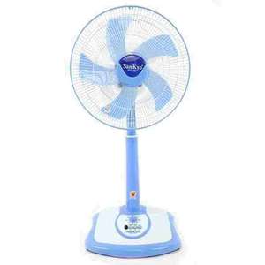 <b>Plastic</b> Premium SanKyo Mechanical Design Custom Blue Light Air Cooling <b>Table</b> Fan Vietnam-Made 16-Inch Electric Classic Home Use - Product Image 3