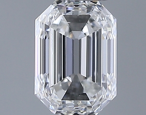   Diamant naturel certifié taille émeraude, couleur F, clarté VS1, diamant brut extra-doux pour la fabrication de bijoux, vente en gros - Product Image 1