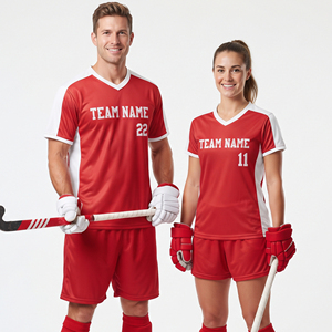 Maillot de hockey sur glace 100 % polyester à séchage rapide, uniforme d'équipe personnalisé, ensemble short et maillot de hockey sur glace unisexe, vente en gros - Product Image 6