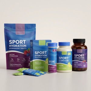 Tabletas Efervescentes de Hidratación Deportiva Personalizadas con Marca Privada OEM ODM, Tubo de 10 Tabletas, Suplemento de Nutrición Deportiva - Product Image 4