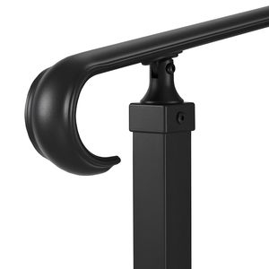 Kit di Installazione Corrimano Regolabile in Altezza a 2-3 Livelli in Acciaio al Carbonio, Corrimano per Esterni per Gradini, Dispositivi di Assistenza - Product Image 5