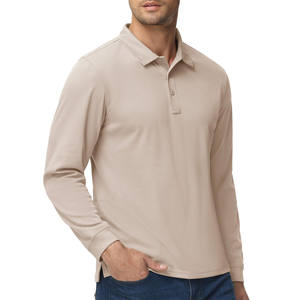 Camiseta de Golf de Manga Larga con Cierre y Cuello Alto para Hombre, Prenda Deportiva de Verano con Estampado para Golfistas, Camisetas Polo para Hombre - Product Image 2