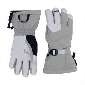 Winter Unisex Stay Warm Touchscreen Waterproof Windproof Non Slip Full Finger Insulated Polyester Adjustable <b>Wrist</b> Ski Gloves - Product Image 1