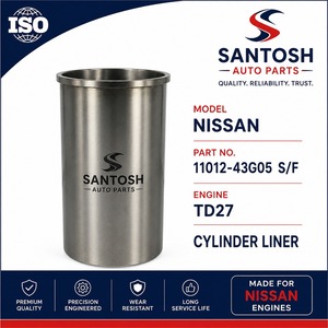 ปลอกสูบ FD42 ขนาด 108 มม. อะไหล่เครื่องยนต์ดีเซลคุณภาพพรีเมียม พร้อมการรับประกัน 1 ปี น้ำหนัก 2.5 กก. ผลิตในอินเดีย |   อะไหล่รถยนต์ซานโตช - Product Image 6