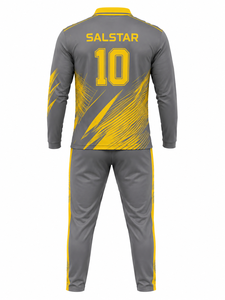 Uniforme de Cricket Elegante de Poliéster, Ropa Ligera para Equipo, Jersey y Pantalones Transpirables para Práctica y Partidos - Product Image 4