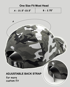 Gorras de Béisbol Personalizadas de Alta Calidad con Logotipo, 100% Algodón, Transpirables e Impermeables, Ajustables, para Adultos Unisex - Product Image 2