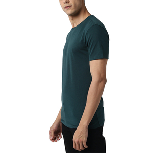 เสื้อยืดคอกลมแขนสั้นผู้ชาย ผ้าฝ้าย 100% สวมใส่สบาย แห้งเร็ว ระบายอากาศดี ขั้นต่ำ 2 ตัว น้ำหนัก 150 กรัม ใส่ได้ทั้งชายและหญิง - Product Image 4