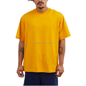 T-shirt pour homme en coton 100% sur mesure, grande taille, de haute qualité, ample, vêtements de grande taille - Product Image 1