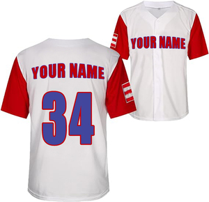 Wholesale 100% Polyester Custom Sublimated Baseball Jerseys Comfortable and Breathable with customization <b>cheap</b> price OEM - Product Image 6