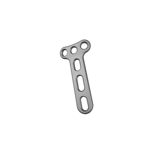 Implants orthopédiques en acier inoxydable de haute qualité, petits fragments, plaque en T à angle droit 3,5 mm x 3 trous - Product Image 2