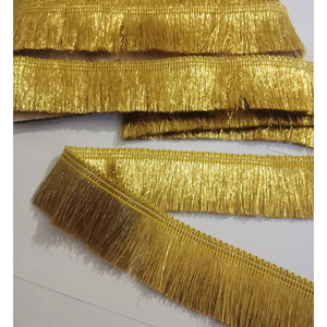 Frange décorative en fil métallique pour textiles de maison et vêtements, sur mesure, de haute qualité, écologique et durable, en fil bouillon - Product Image 4