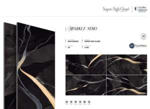 กระเบื้องพอร์ซเลนซูพีเรียร์ไชน์ ขนาด 800x1600 1200x1800 750x1500 มม. ออกแบบมาเพื่อเติมเต็มความสว่างทันสมัยในสภาพแวดล้อมทางสถาปัตยกรรม - Product Image 5