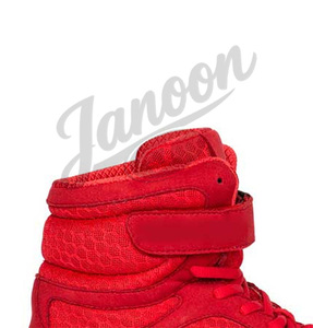 Chaussures de boxe personnalisées avec logo OEM, légères et confortables, pour l'entraînement professionnel et les combats sportifs, vente en gros - Product Image 3