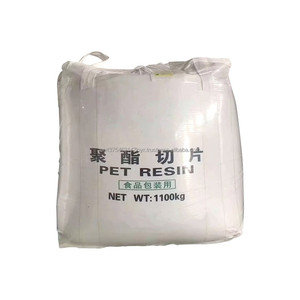 Résine PET transparente de qualité alimentaire pour moulage par injection, poids net 1100 kg, haute fluidité, haute résistance - Product Image 1