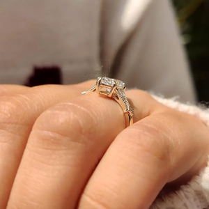 Best Quality Vintage Elegant Fashion Moissanite 925 <b>Silver</b> <b>Ring</b> for Women Luxury Jewelry Wedding Engagement Gift Available - Product Image 4