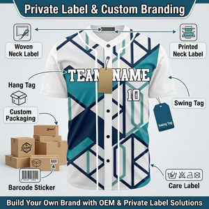 Wholesale Custom <b>White</b> Plain Baseball Softball Jersey Good Quality Unisex Sublimation Polyester Sportswear Breathable Plus Size - Product Image 5
