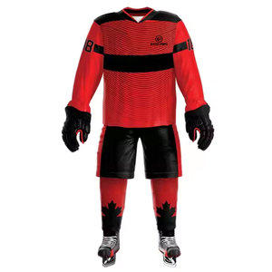 Uniforme de hockey sur glace léger, couleur unie, qualité supérieure, prix de gros, uniforme de hockey sur glace pour adulte - Product Image 2