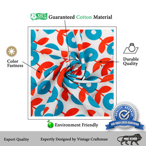 100% Cotton Woven Floral Modern Printed Round <b>Table</b> <b>Cover</b> Soft Touch Waterproof Oilproof for Kitchen Dining Home Decor - Product Image 3